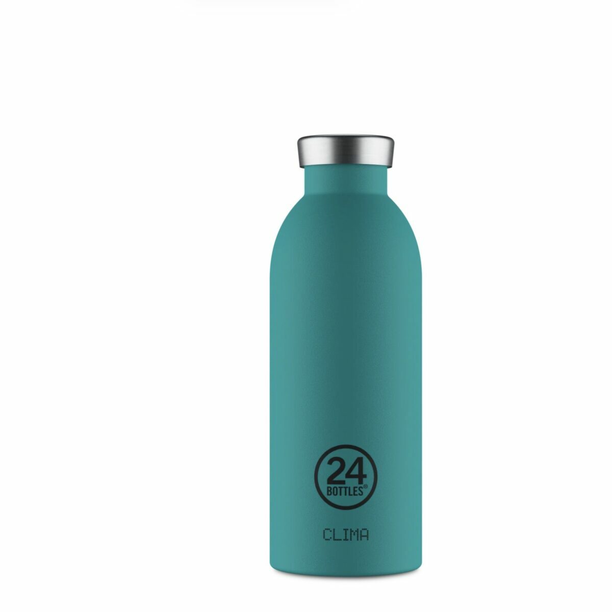 Gourde isotherme Clima Bottle 24Bottles 500 ml bleu canard mat