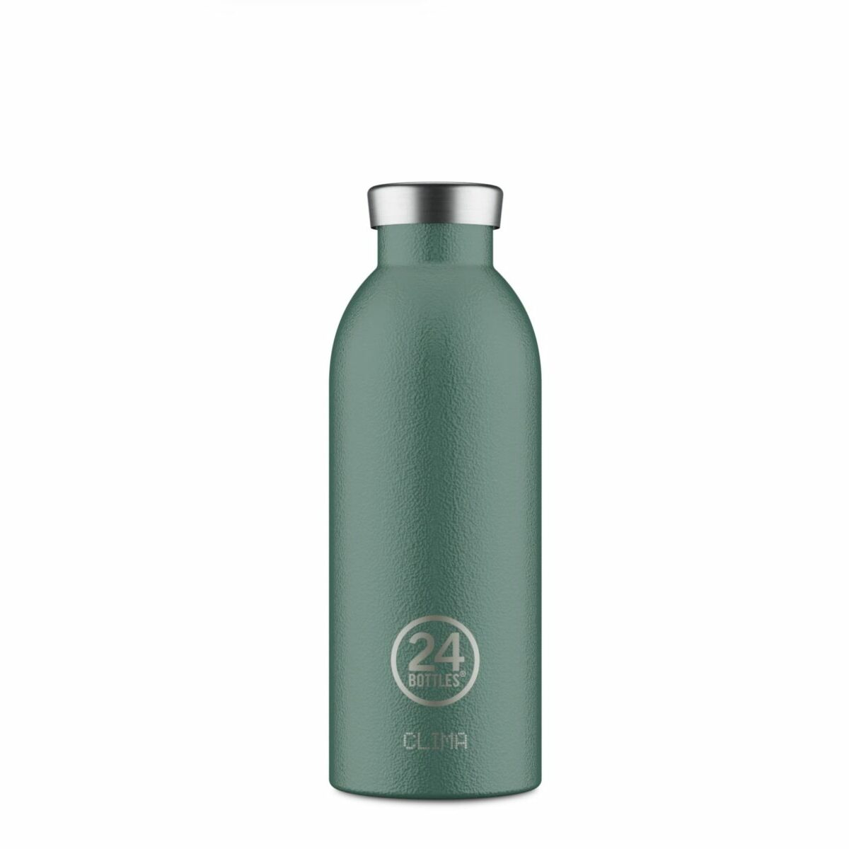 Gourde isotherme Clima Bottle 24Bottles 500 ml vert mousse profond mat.