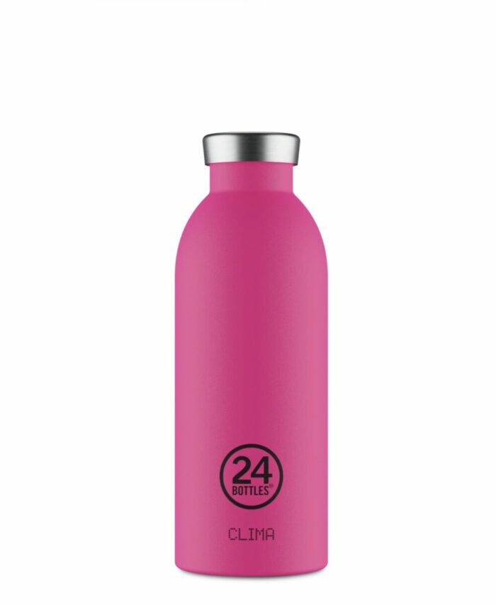 Gourde isotherme Clima Bottle 24Bottles 500 ml rose fuchsia vibrant mat.