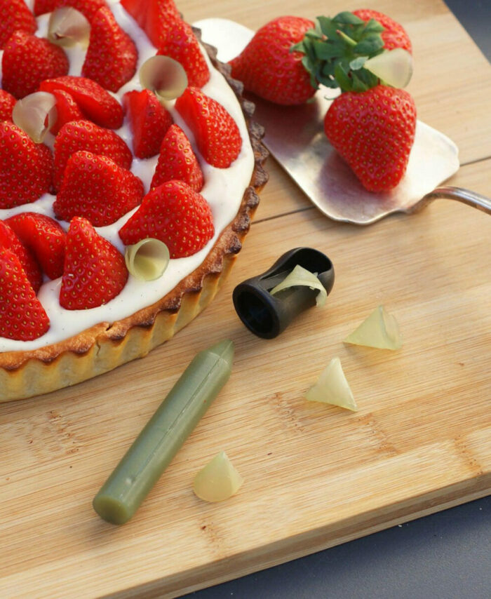 Crayon d'assaisonnement au basilic bio à tailler pour la cuisine - marque OCNI.