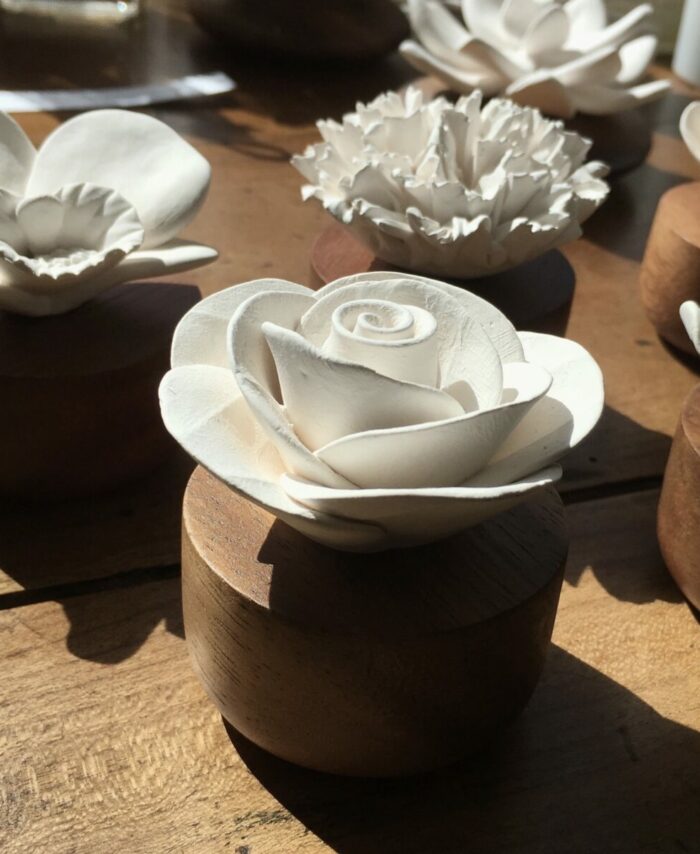 Collection Fleurs Blanches Anoq - Jasmin, Œillet, Gardénia, Orchi