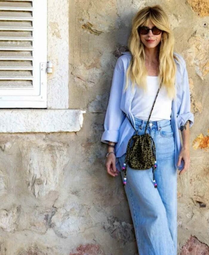 Mini Sac ‘BILLIE’ Graou Olive - porté