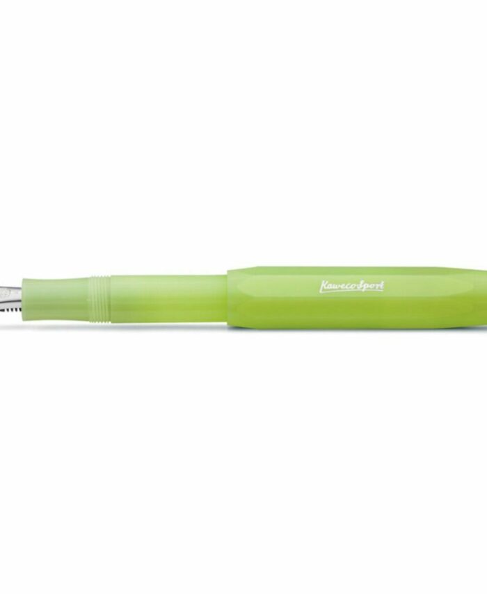 Kaweco-stylo-plume-Frosted-Sport-givré-Fine-Lime-Léon-concept-store